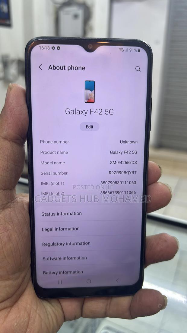 Samsung Galaxy F42 5G 128 GB - thumbnail 2