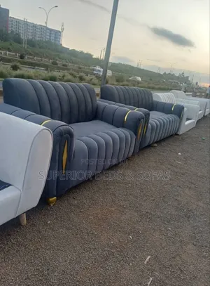Modern Channel Sofa Set( 3 Seater and 2 Seater)