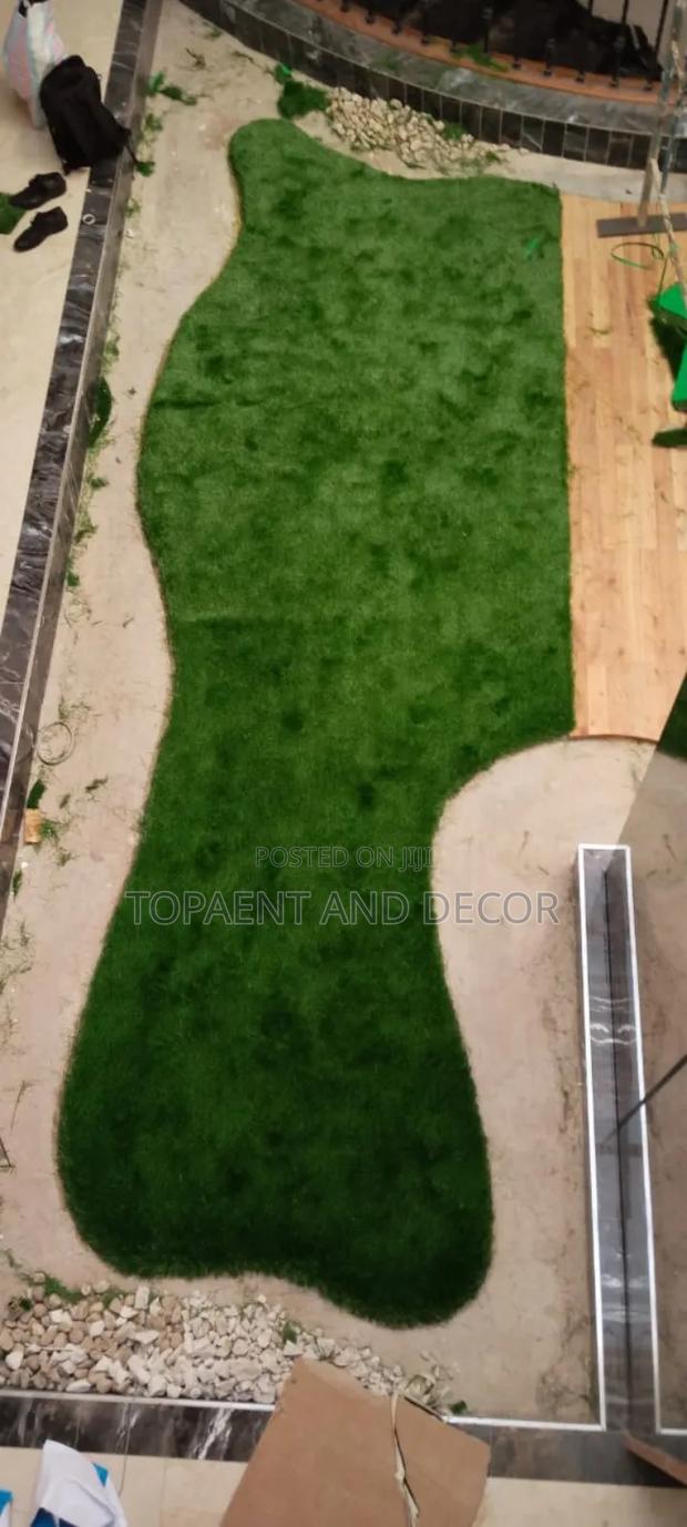 Lush Green Turf Grass