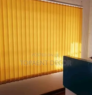 Light Control Made Effortlessly Stylish With Yellow Vertical Blinds