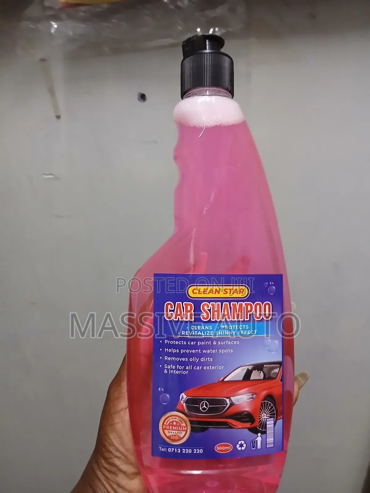 Clean Star Car Shampoo/ Cleaning Shampoo
