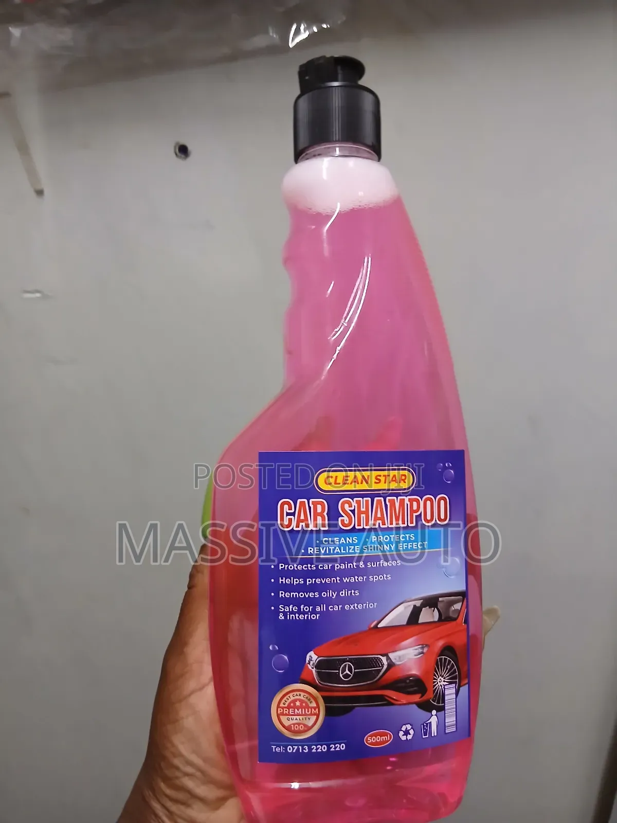 Clean Star Car Shampoo/ Cleaning Shampoo