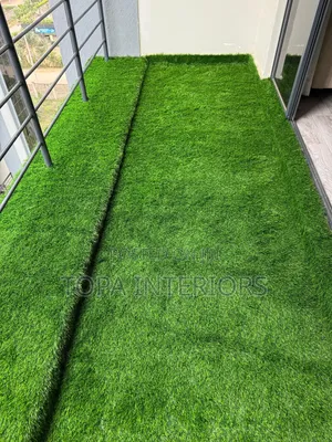 Dense Turfgrass Outdoor Balcony Floor Carpet Rugs