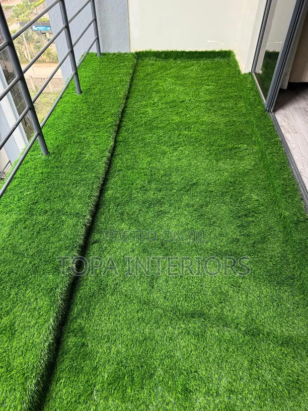 Dense Turfgrass Outdoor Balcony Floor Carpet Rugs
