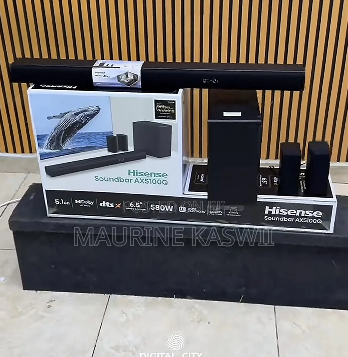 Ax5100q Hisense 580w