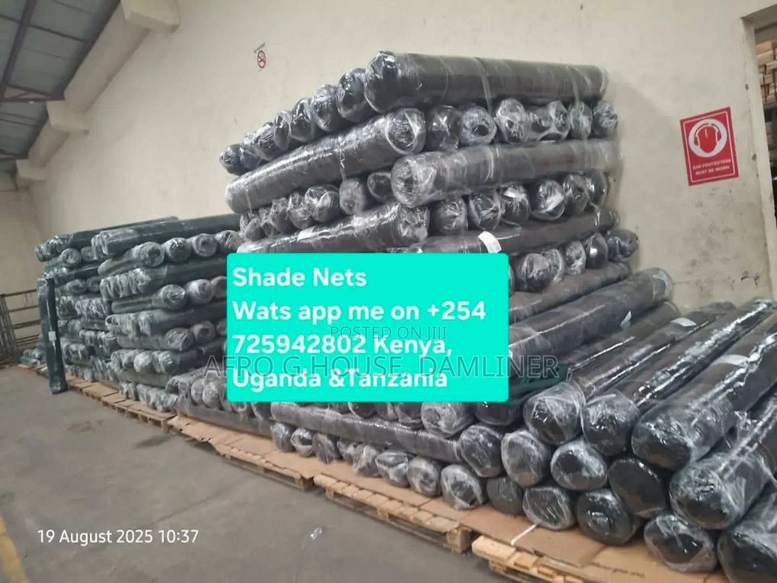 Shade Net 55% 65% 75% 90% Green Black