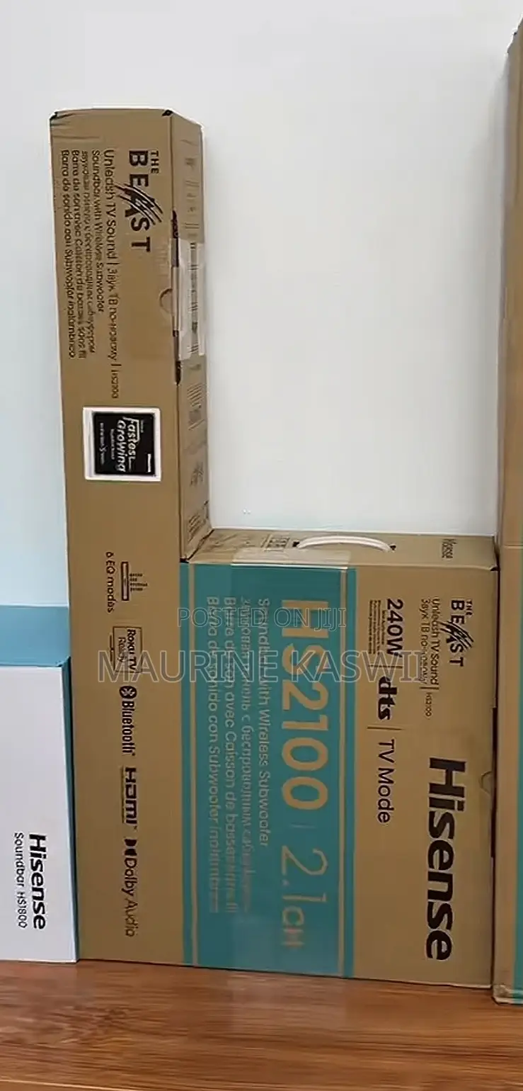 Hs2100 Hisense 240 W Sound Bar -2025