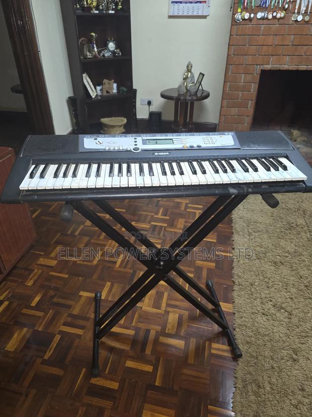 Yamaha Keyboard With Stand - main view