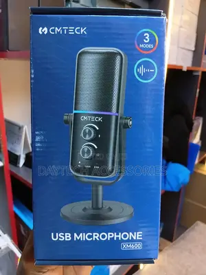 The Cmteck Xm600 Usb Podcast Microphone.