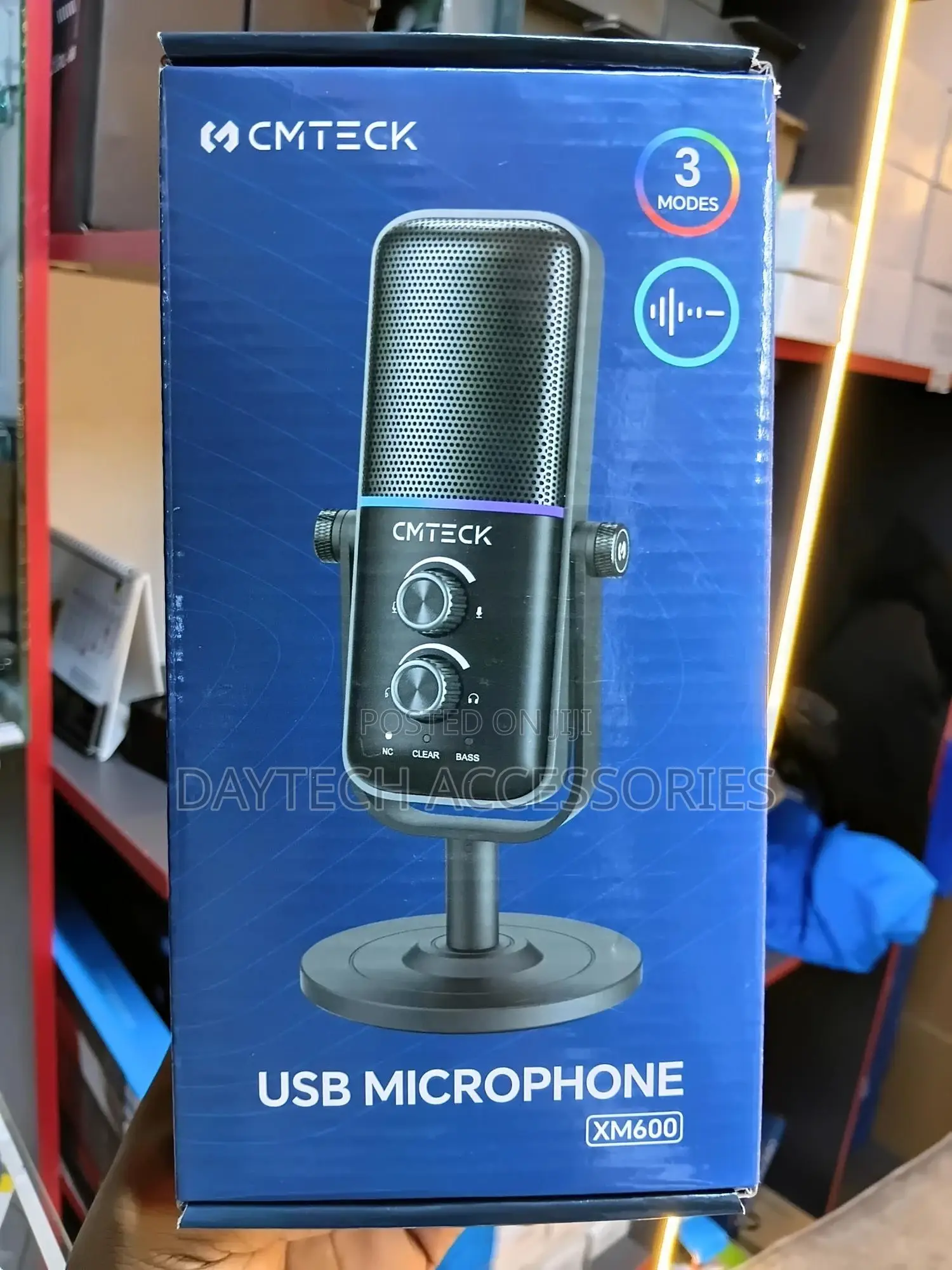 Cmteck Xm600 Gaming Microphone - Black