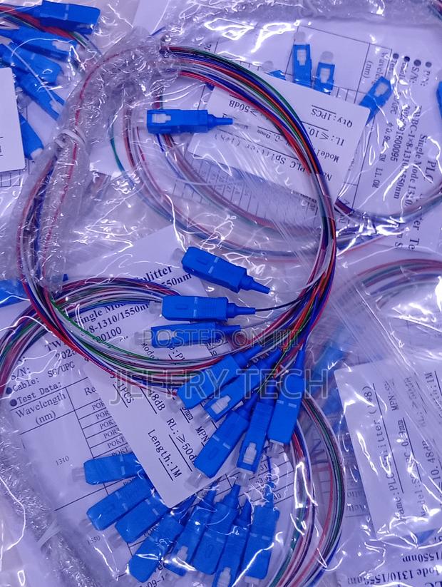 1x8 PLC (Planar Lightwave Circuit) Fiber Optic Splitter - main view