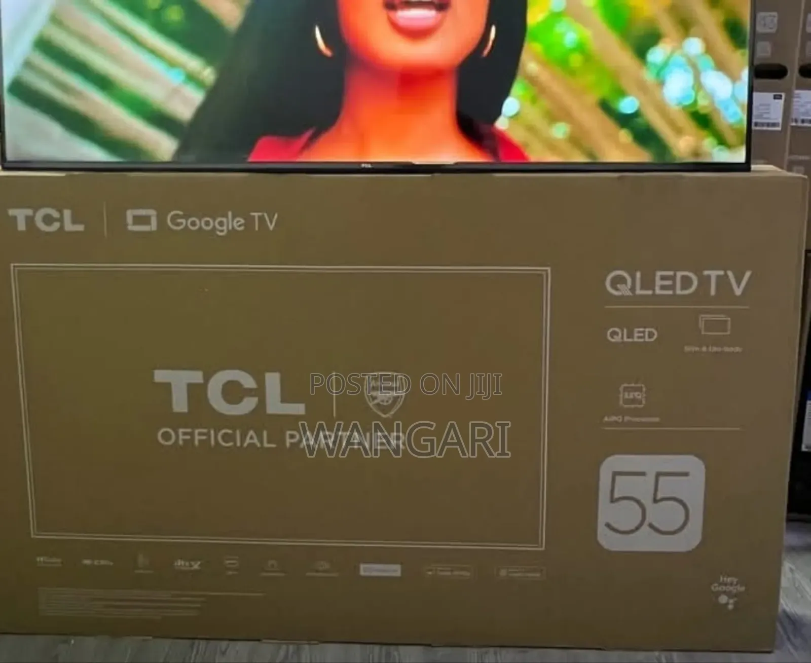 TCL 55 Inch Qled Goggle Tv - Playstore