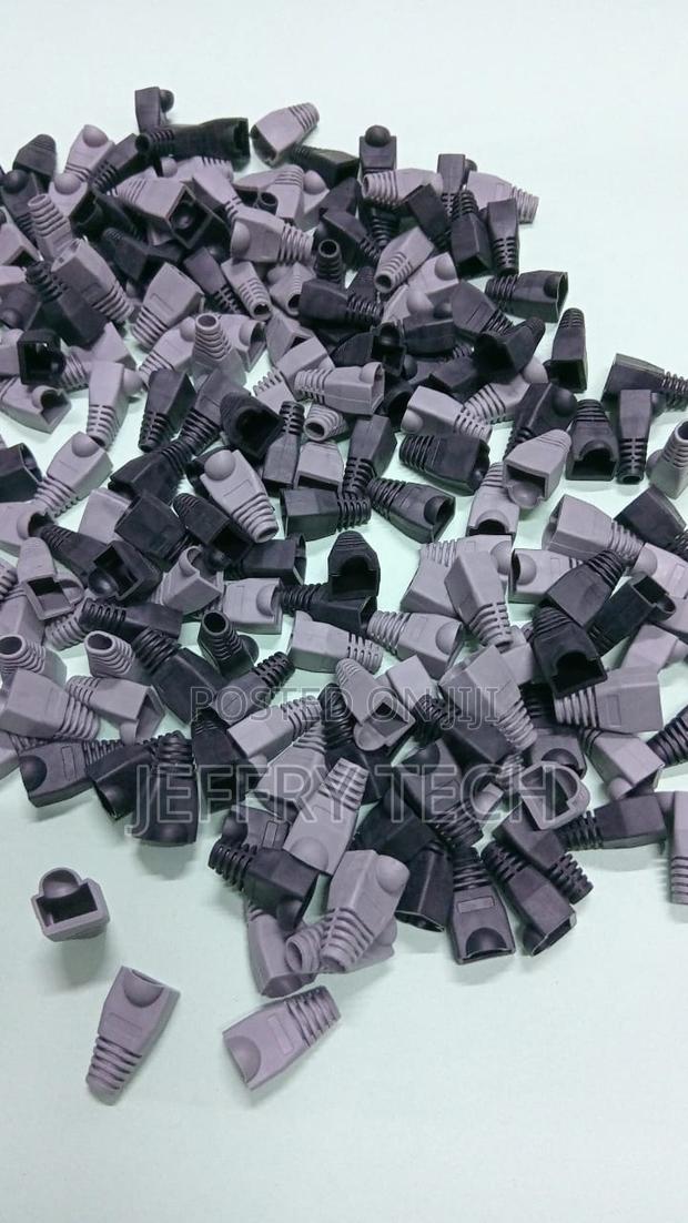 Rj45 Ethernet Connector Strain Relief Boots Used to Protect and Secure