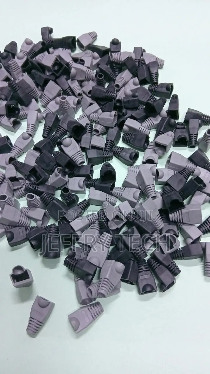 Rj45 Ethernet Connector Strain Relief Boots Used to Protect and Secure