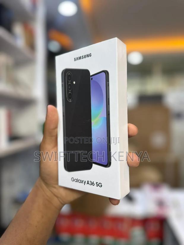 New Samsung Galaxy A36 128 GB Black - thumbnail 2