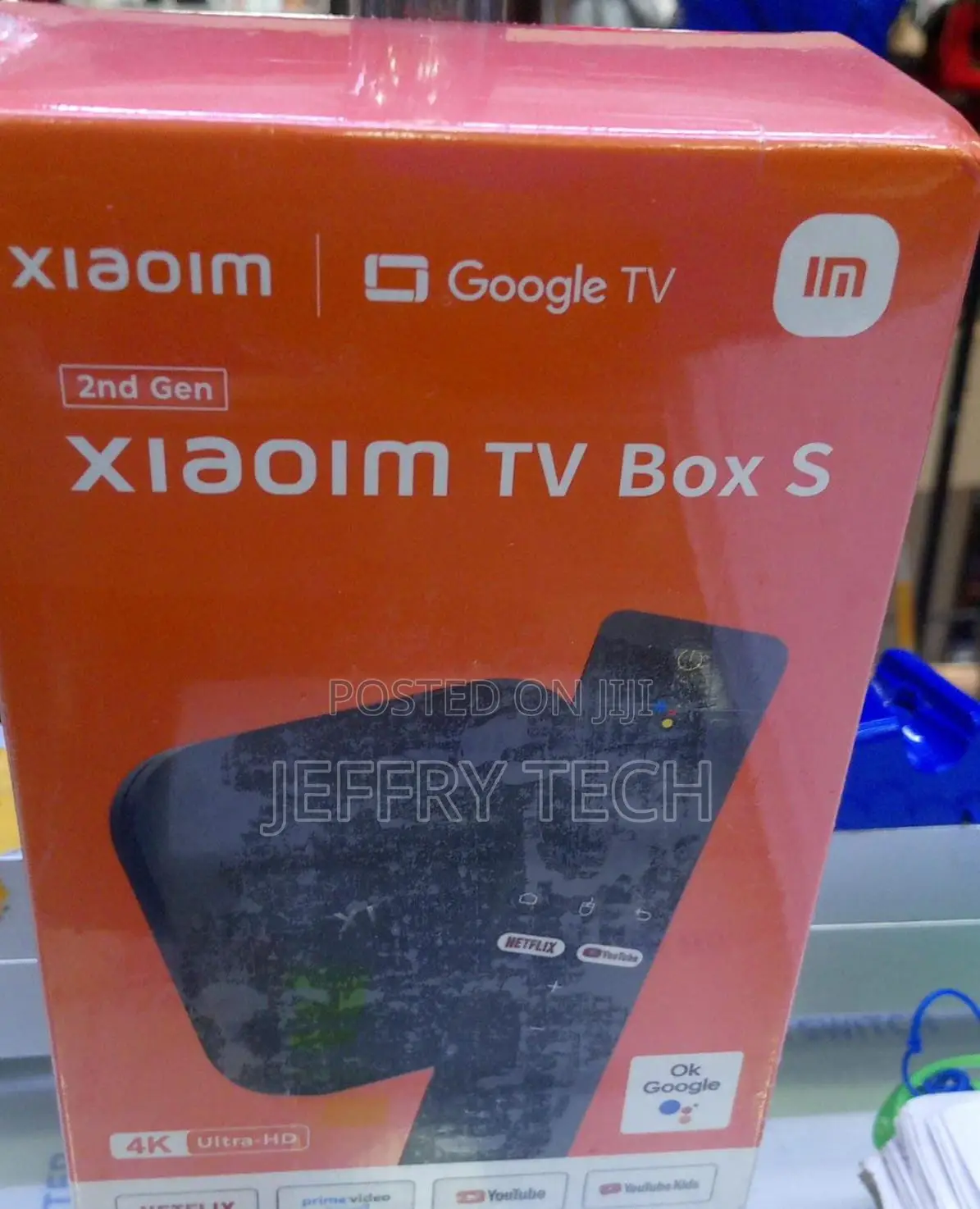 Xiaomi Tv Box S (2nd Gen), a Ultra Hd Streaming Media Player.