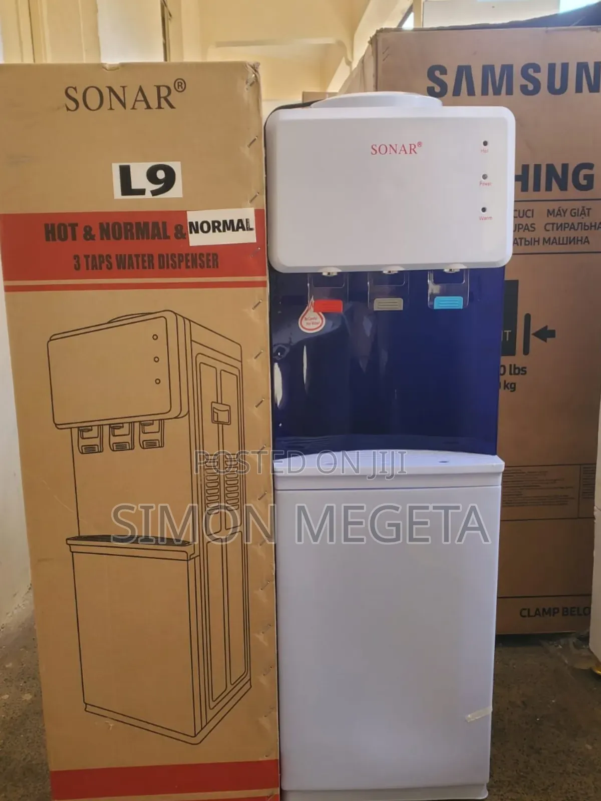 3 Taps Sonar L9 Standing Dispenser