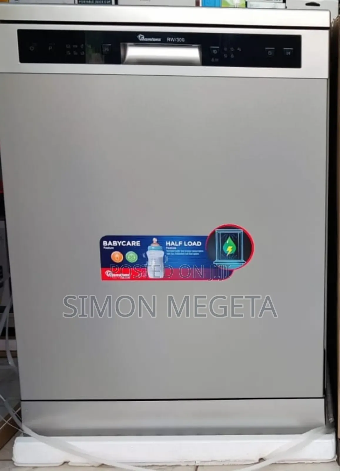 Ramtons Rw 300 Dishwasher 12 Setting Capacity, Holds Up to 13 Dishes.