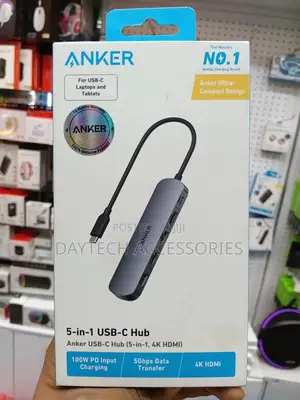 This Is the Anker 5-in-1 Usb-C Hub (Model: A8357).
