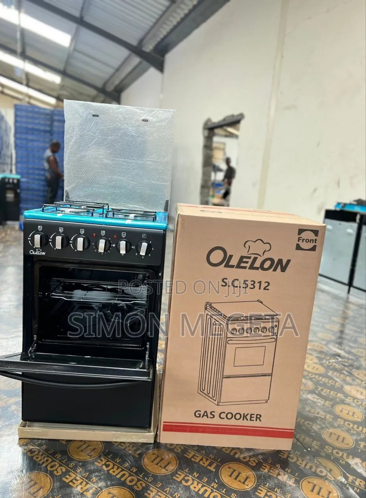  50×55 Olelon 3+1 Standing Cooker.