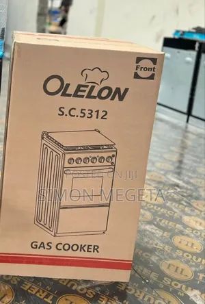 50*55 Olelon Standing Cooker (3 Gas + 1 Electric).