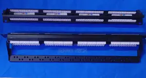 24-Port Utp Patch Panel, Commonly Used in Networking to Organize And