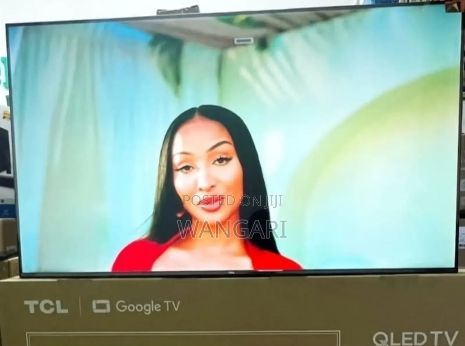 Slim Flame TCL 55 Inch Qled Google Television