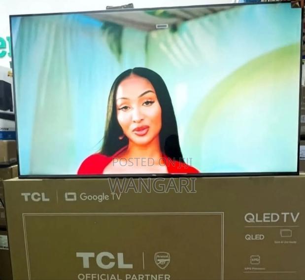 Slim Flame TCL 55 Inch Qled Google Television - thumbnail 2