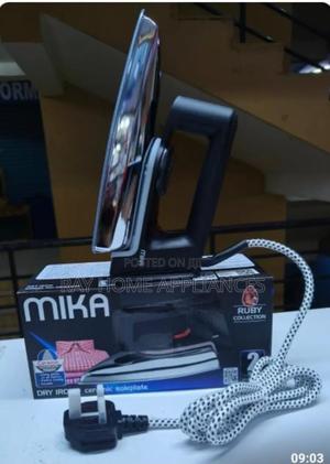 Mika Mdir562 Ceramic Soleplate Iron Box, Black Grey - main view