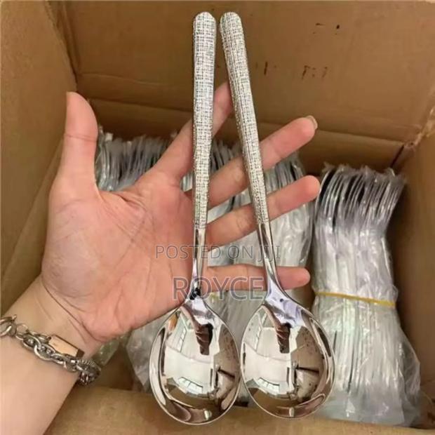 304 Stainless Round / Soup Spoon-6pcs