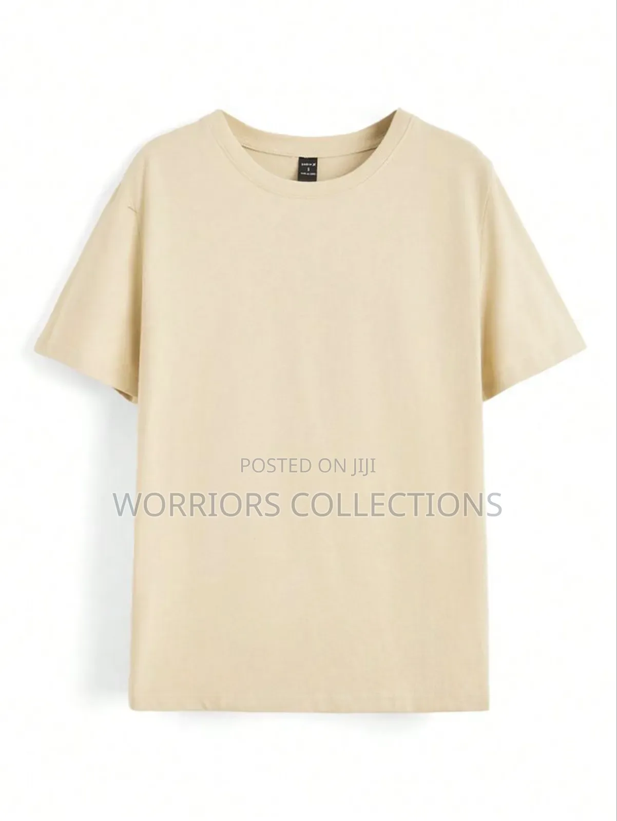 Beige Roundkneck T-Shirts