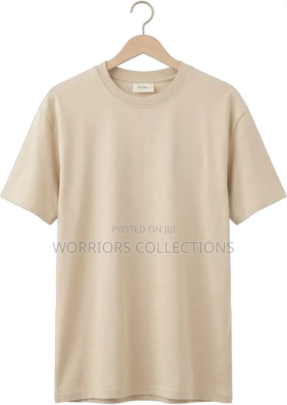 Beige Roundkneck T-Shirts