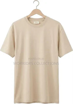 Beige Roundkneck T-Shirts