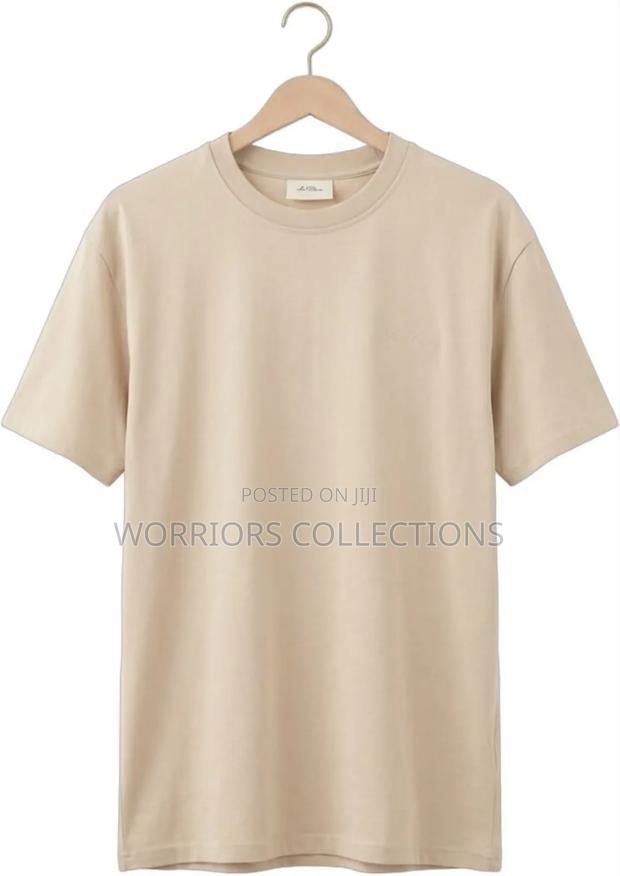 Beige Roundkneck T-Shirts - thumbnail 2