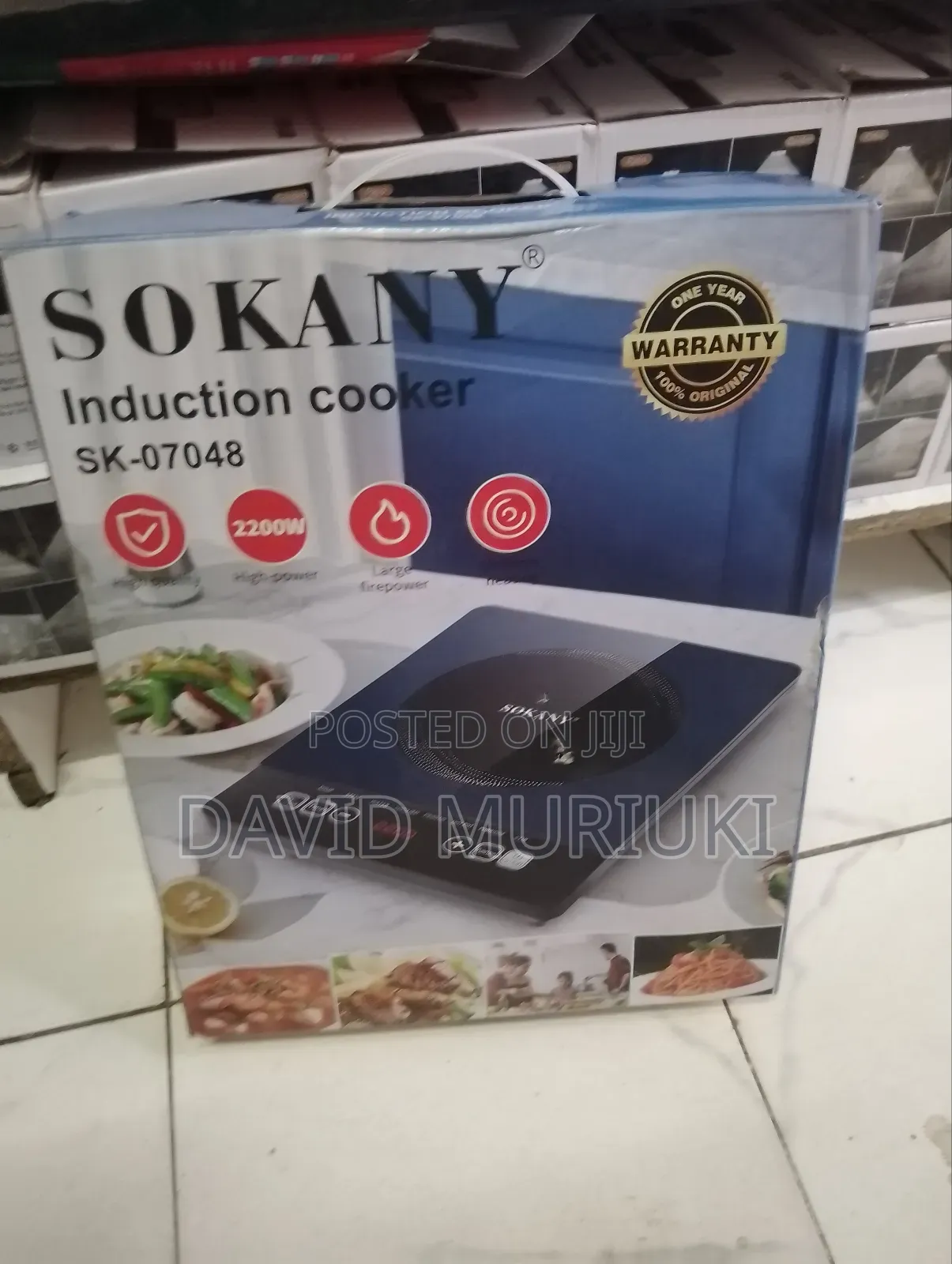 Sokany Induction Cooker.