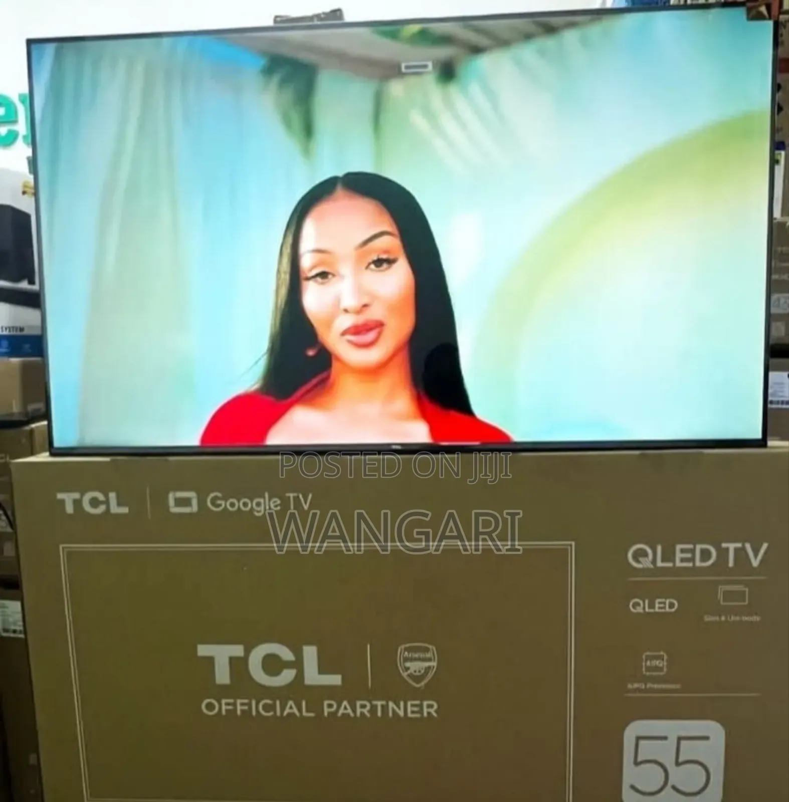 3840 X 2160 Pixel Screen Resolution TCL 55 Inch Qled Tv