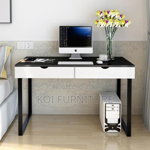 Office Desk : Simple Modern Computer Study Desk, - thumbnail 3