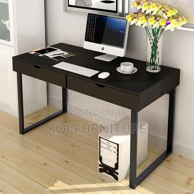 Office Desk : Simple Modern Computer Study Desk, - thumbnail 4