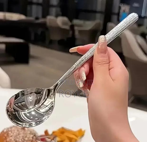 304 Stainless Round / Soup Spoon-6pcs - thumbnail 3