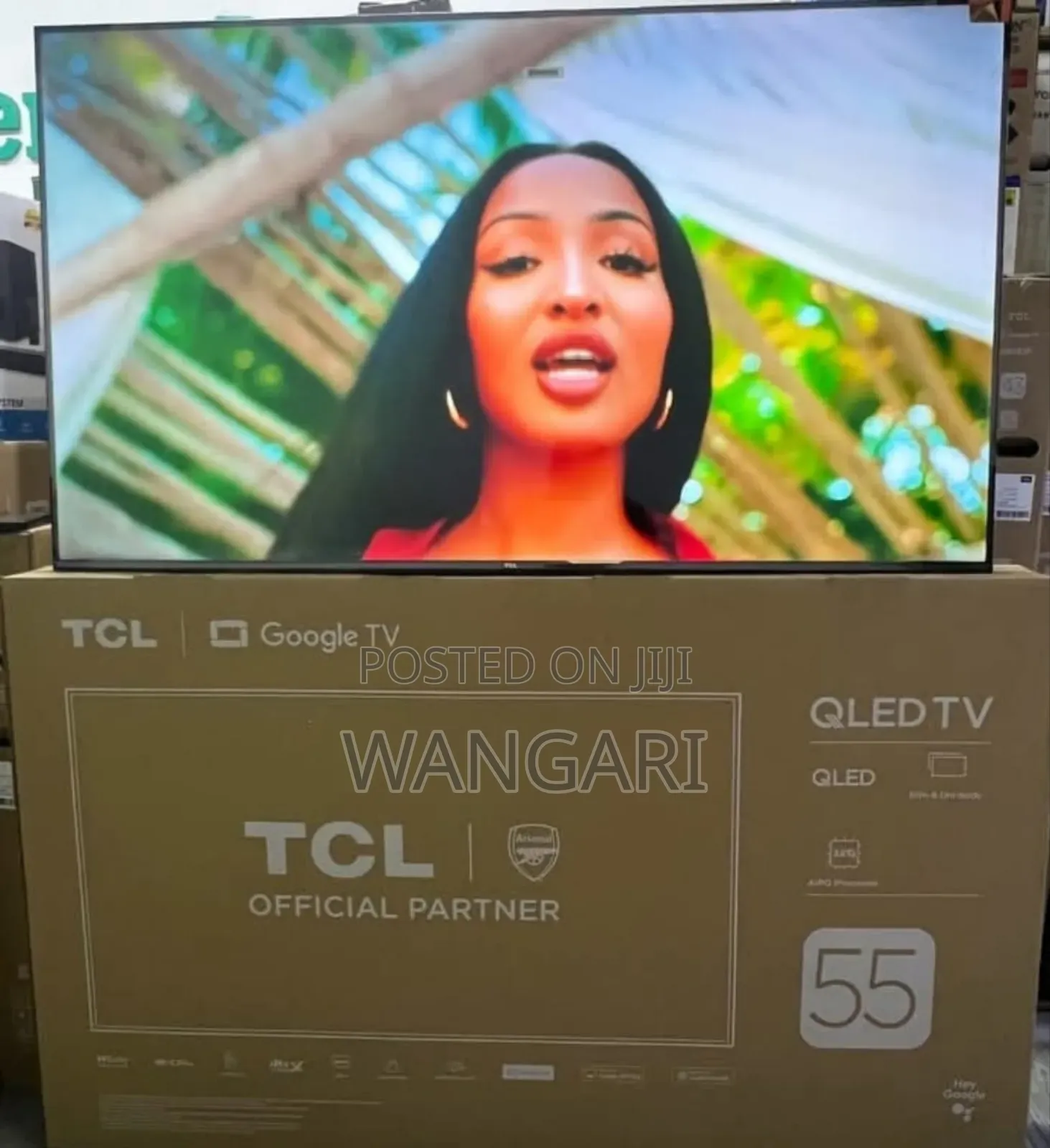 HDR Technology TCL 55 Inch Qled Tv
