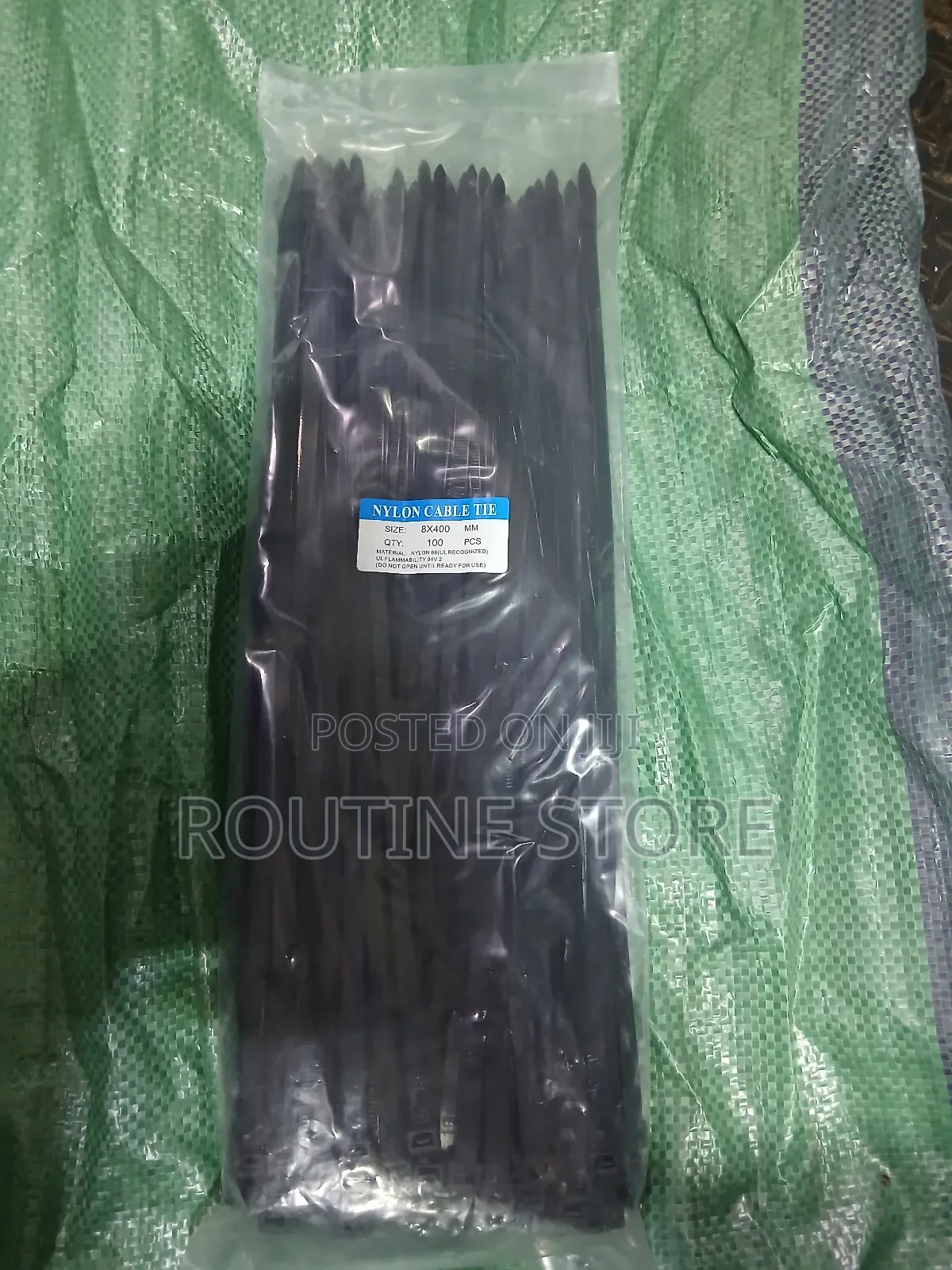 Tie Raps / Cable Ties 400×8mm