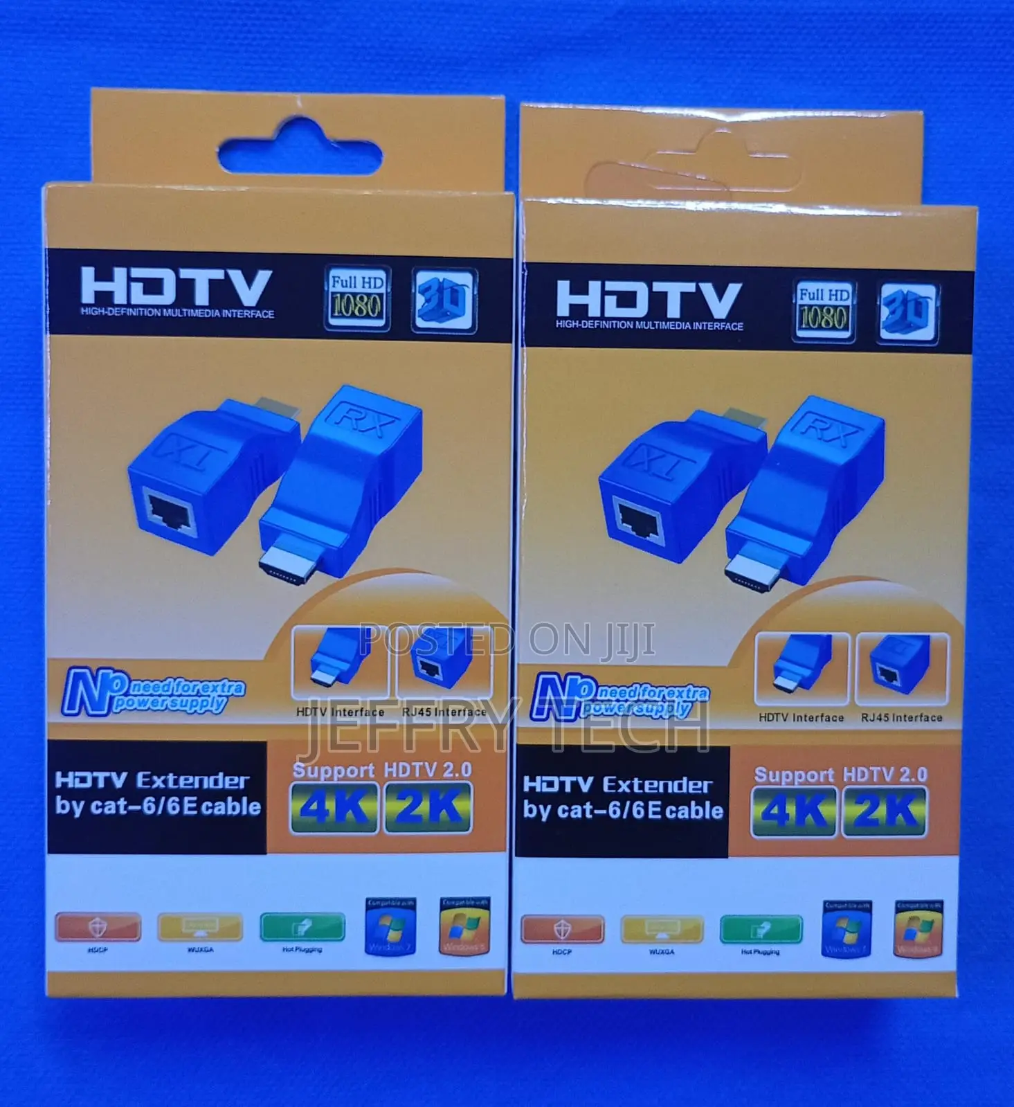 Hdmi Extender Kit Used to -Definition Signals Over Long Distances.