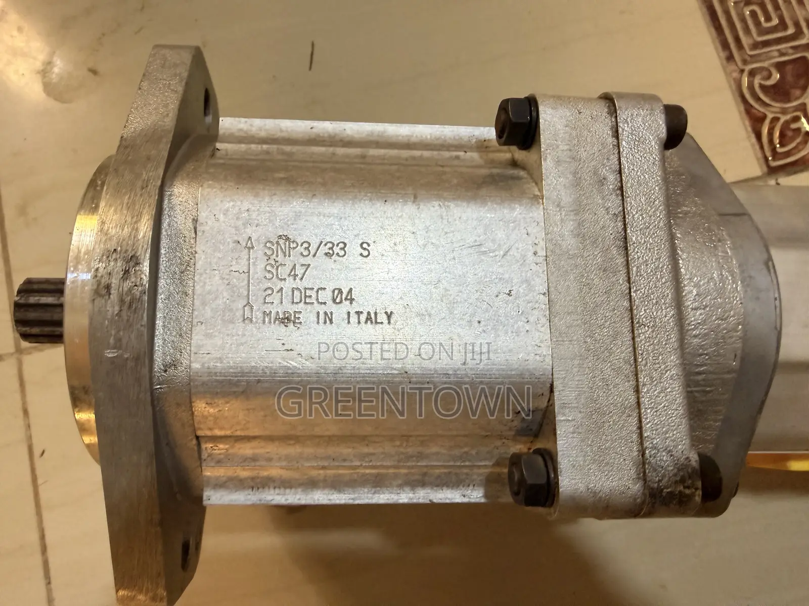 Original Sauer Danfoss Triple Hydraulic Gear Pump - Snp3/33 + Snp2/25
