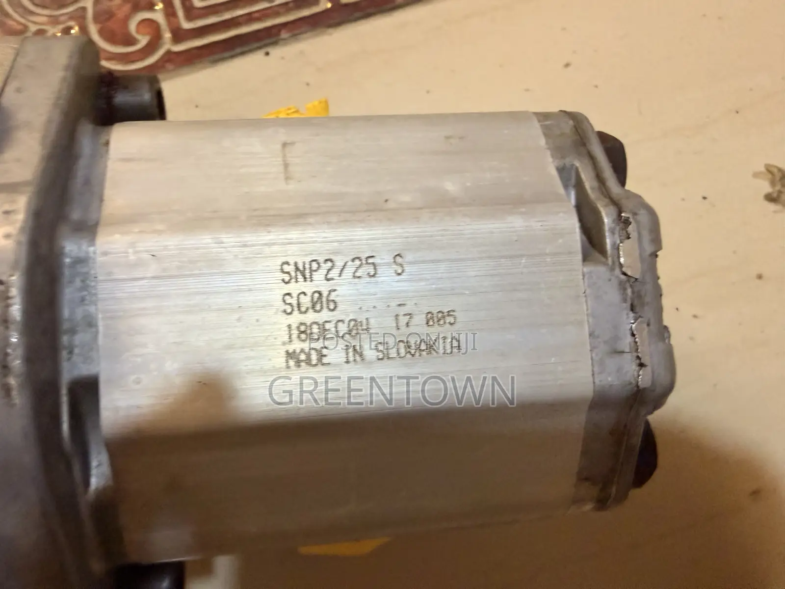 Original Sauer Danfoss Triple Hydraulic Gear Pump - Snp3/33 + Snp2/25