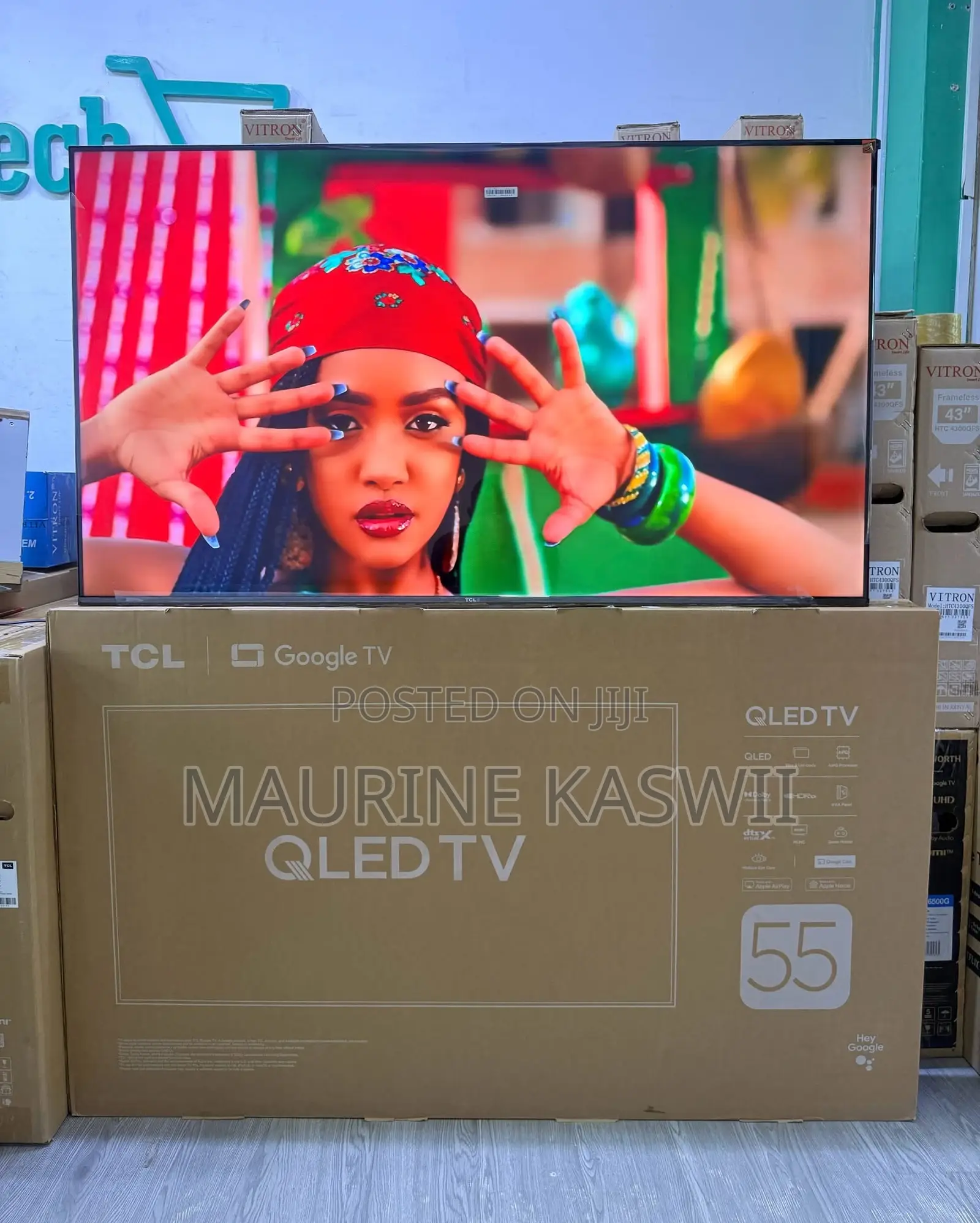 TCL 55” Qled Google 55 T6d -2026