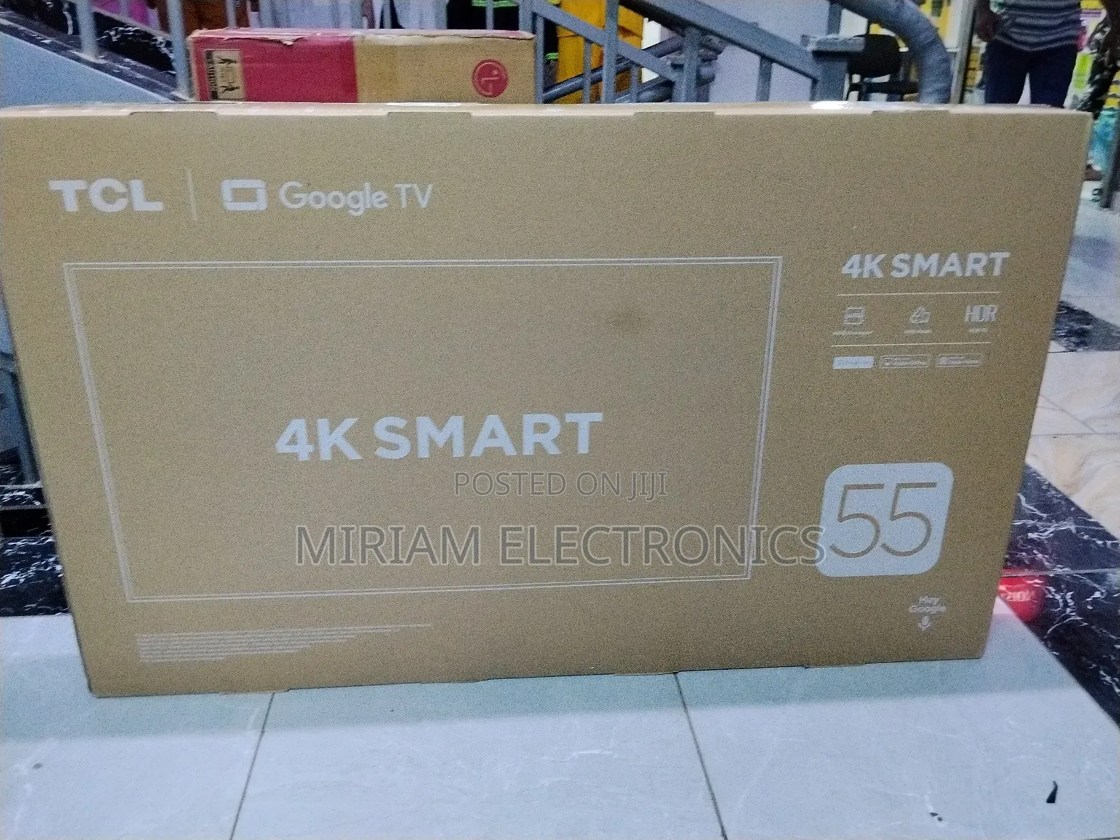 55" TCL Smart Tv Google