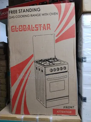 Globalstar 50by55 Free Standing Cooker Full Gas With Gas Oven