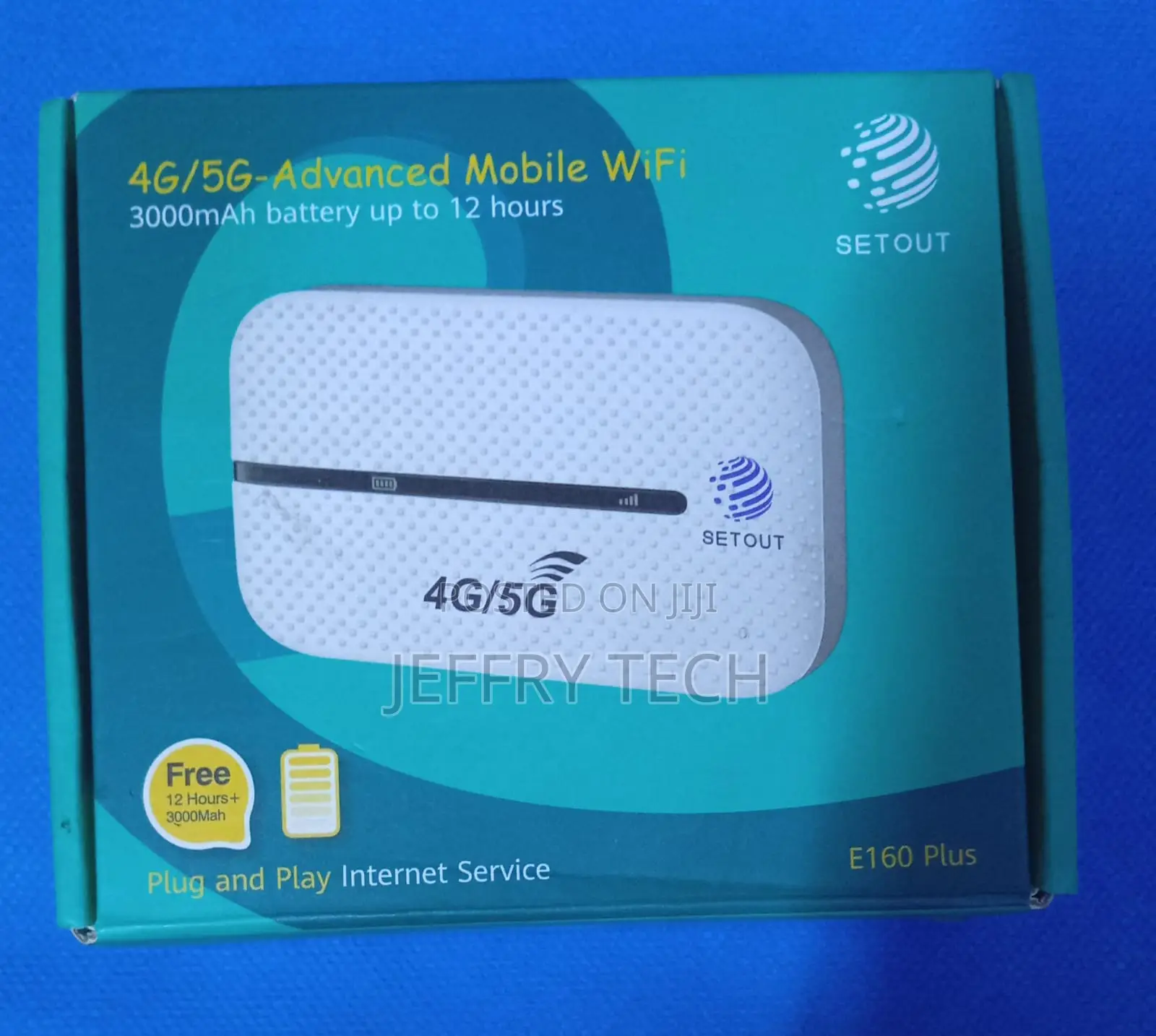Setout E160 Plus Portable 4g/5g Mobile Wifi Hotspot.