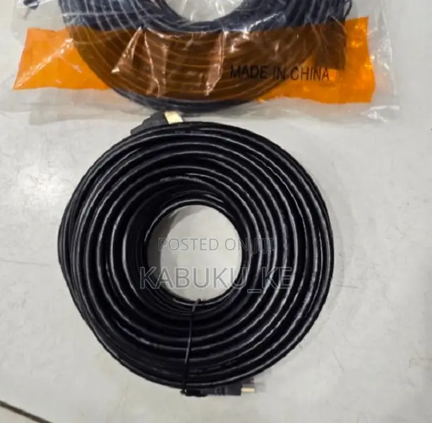 20 Meters High Quality Heavy Duty Hdmi Cable 20m - Black