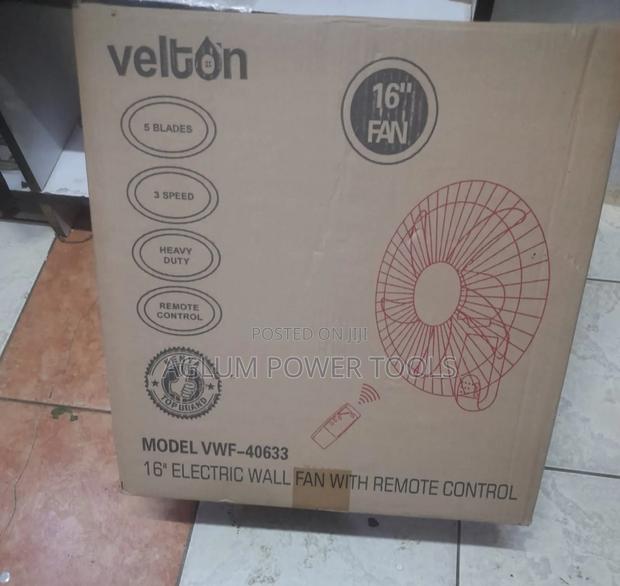 Wall Fan With Remote Control - main view